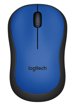 Souris sans fil Logitech M185 bleu