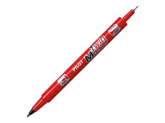 Marqueur permanant Twin rouge Pilot