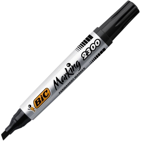 Marqueur permanent bic marking 2300 noir