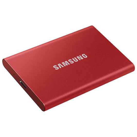 Disque dur externe SSD SAMSUNG T7 500Go USB3.2 Gen 2 ROUGE