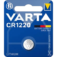 Pile bouton VARTA CR1220 Lithium 3V Pile bouton VARTA CR1220 Lithium 3V
