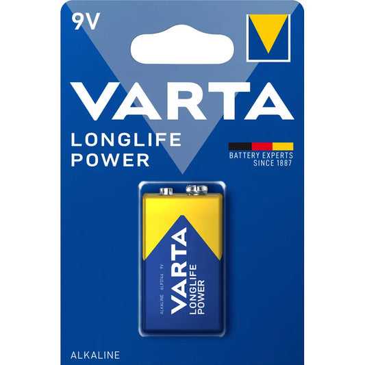 Piles 9V Alcaline Varta