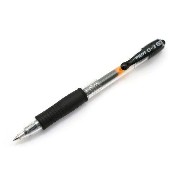 Stylo à bille Pilot G2-5 - pointe fine 0.5mm Noir