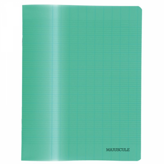 Cahier scolaire d'écriture 32 pages agr 17x22 seyes 3mm 70g vert