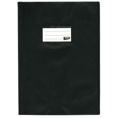 OXFORD Protège-Cahier SMS 24x32cm PVC Opaque 12/ 100ème Noir
