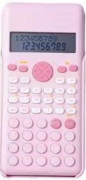 Calculatrice scientifique multifonctions DC-1800N rose tout-en-un, 240 fonctions pour l’école