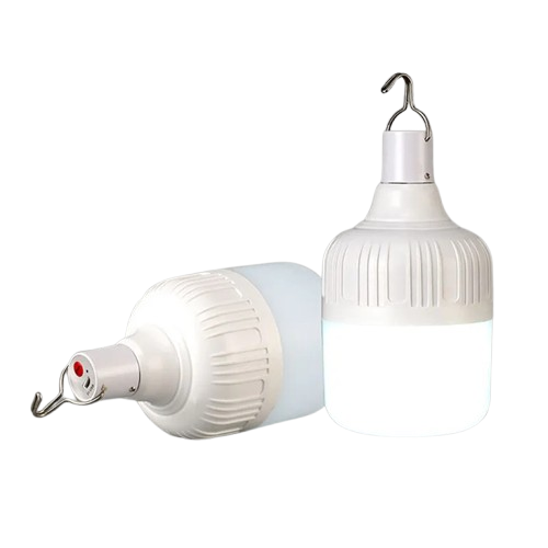 Lampe lanterne Led Portable Rechargeable 40w avec crochet Blanc