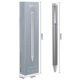 Stylo à bille métal Xiaomi DELI S99 0,5mm + recharge Gris