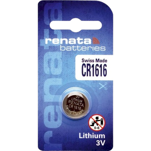 Pile bouton RENATA Batteries CR1616 Lithium 3V
