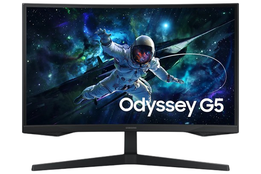 Ecran PC Gaming 32" Samsung Odyssey G5 G55C Serie incurvé LED QHD 2560x1440 165Hz HDMI/DP