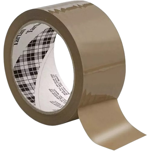 Rouleau adhésif 50mmx66m marron