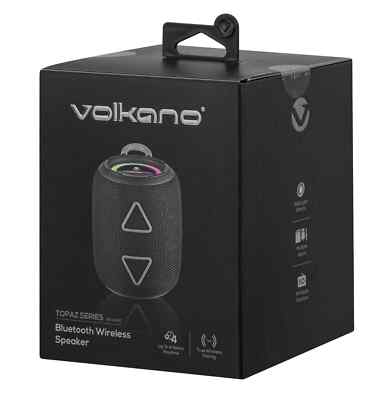 Enceinte bluetooth Volkano VK-3400-BK series Topaz avec FM noir