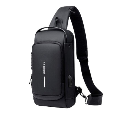 Sacoche FASHION 6145v avec fermeture ZIP à 3 code de 3 chiffres