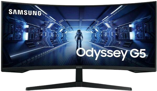 Ecran PC gaming Samsung G5 C34G55TWWR 165Hz 1ms FreeSync incurvé Noir