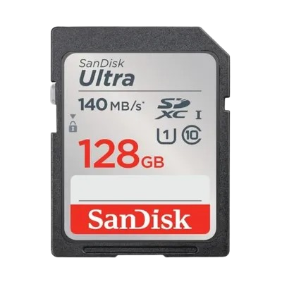 Carte mémoire MicroSDXC 128Go SANDISK Uktra UHS-I A1 140mb/s