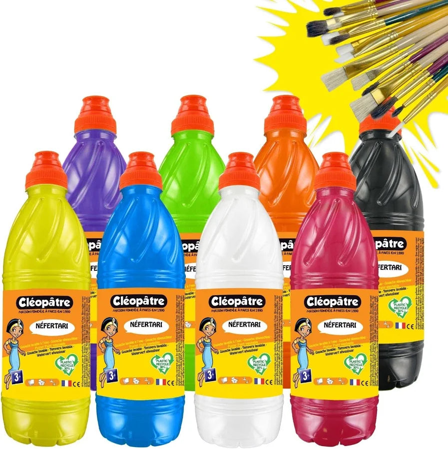 Peinture gouache Cléopâtre écarlate 1 L