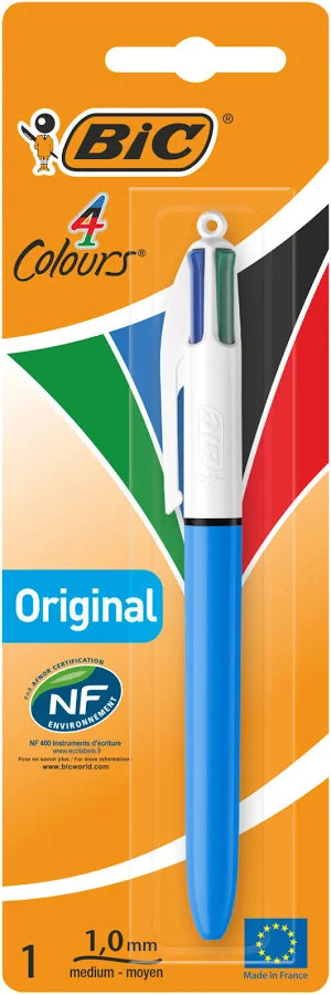 stylo 4 couleur bic