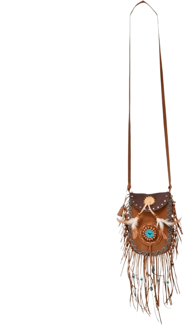 Sac à bandoulière style tribal motif rayé et pliable lavable à la main doublure peinte