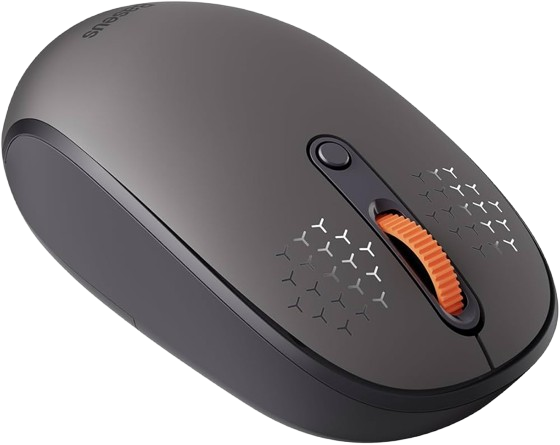 Souris sans fil BASEUS F01B Bluetooth 5.0 1600 DPI 2,4Ghz TRI-MODE silencieux Mac PC tablette consoles