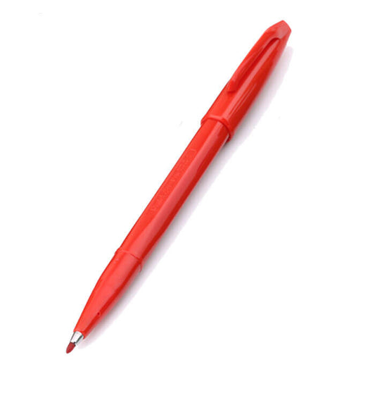 Feutre sign pen a pointe fibre acrylique fine rouge