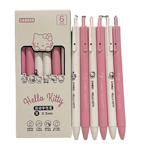 Stylo à encre HELLO KITTY Santio  retractable 0,5mm