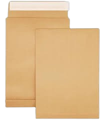 POCHETTE KRAFT BRUN arme 229x162mm (X25)