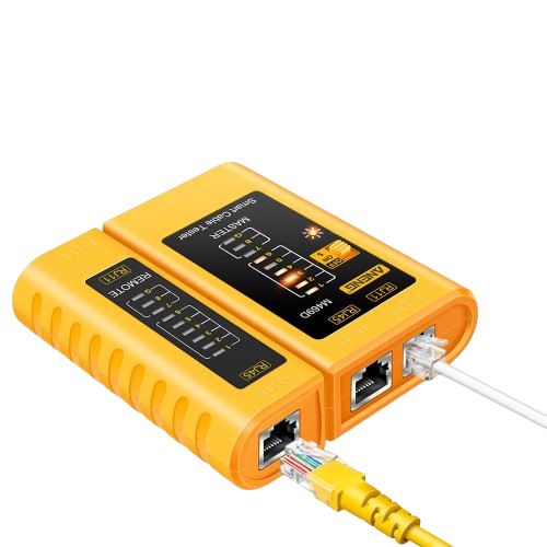 Testeur de Cables réseaux Ethernet RJ45 et RJ11 M469D