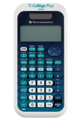 Calculatrice Texas Instruments TI-Collège Plus Solaire