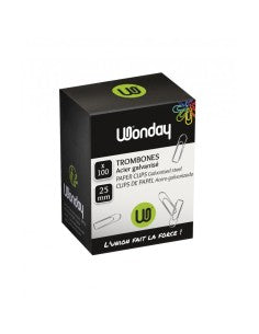 Trombones Acier Galvanise Wonday 50mm X100