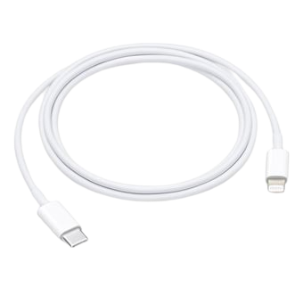 Cable USB-C male/Lightning male KUULAA Data câble rapide 1m blanc