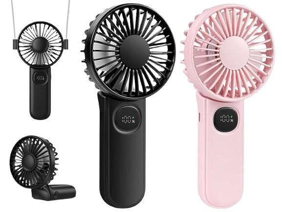 Ventilateur portatif à vitesses Handheld Fan H09 rechargeable USB-C