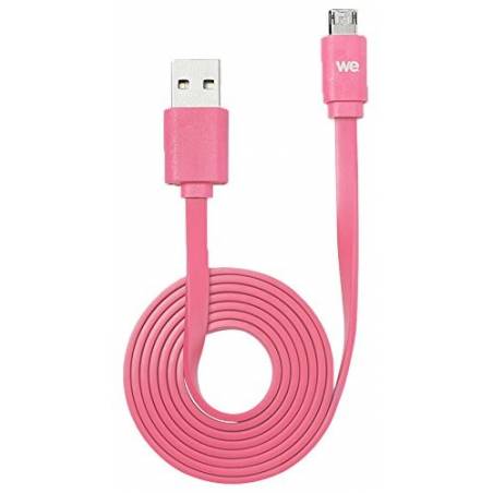 Cable Usb/Micro Usb "We"  1m Rose